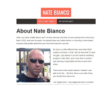 Tablet Screenshot of natebianco.com